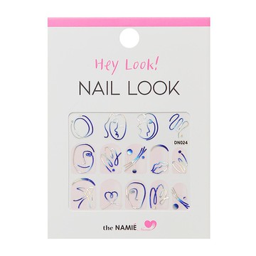 【 DIY 美甲】Hey Look 美甲裝飾藝術貼紙 深藍曲線