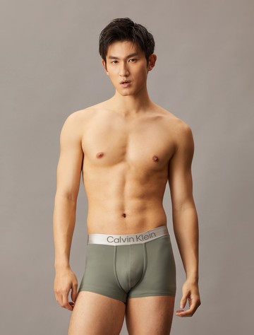 Calvin Klein 拉絨超細纖維彈性平口內褲