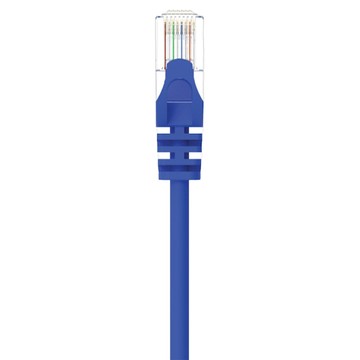 POLYWELL 寶利威爾 CAT6 高速網路線 RJ45 福祿克認證 PW15-W58-C050  藍色  1條  5m