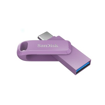 SanDisk Ultra Go Type-C 64GB 雙用隨身碟 薰衣草紫