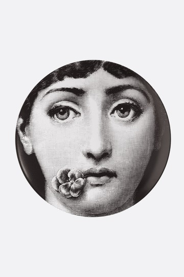 FORNASETTI Tema e Variazioni N° 137 porcelain wall plate Unisex