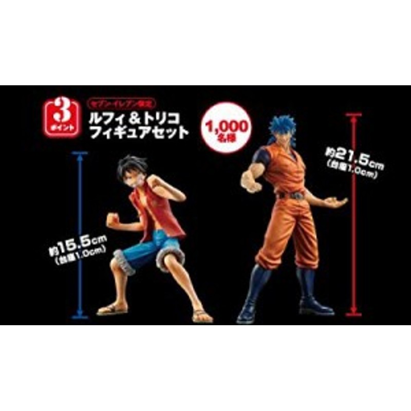 ルフィ トリコ フィギュアセット セブンイレブン限定 中古品 通販 Lineポイント最大1 0 Get Lineショッピング