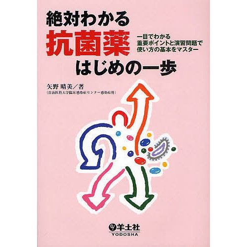 絶対わかる抗菌薬はじめの一歩 一目でわかる重要ポイントと演習問題で使い方の基本をマスター 矢野晴美