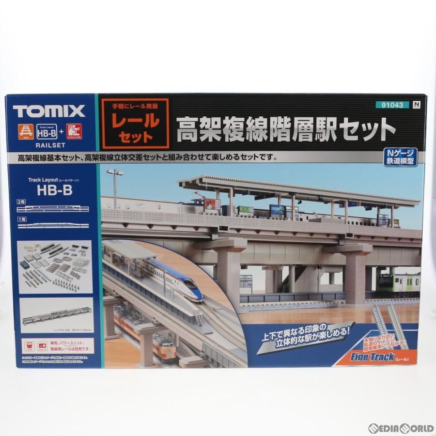 新品』『お取り寄せ』{RWM}91043 高架複線階層駅セット(レールパターン