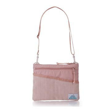 gregory 美國 2l sacoche斜背包m櫻花粉109457/側背包/腰包/休閒包