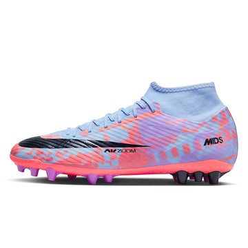 NIKE MERCURIAL SUPERFLY 9 ACADEMY MDS AG BLUE PINK