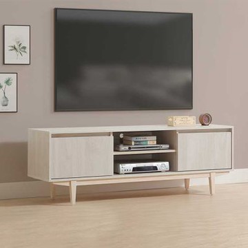 Boden-貝莎5.4尺二門電視櫃/長櫃/視聽櫃-161x40x54cm