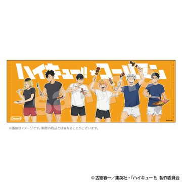 【RE】(免訂金) 預購26年10月 ACROSS 長毛巾 排球少年!! × Coleman 合宿BBQ