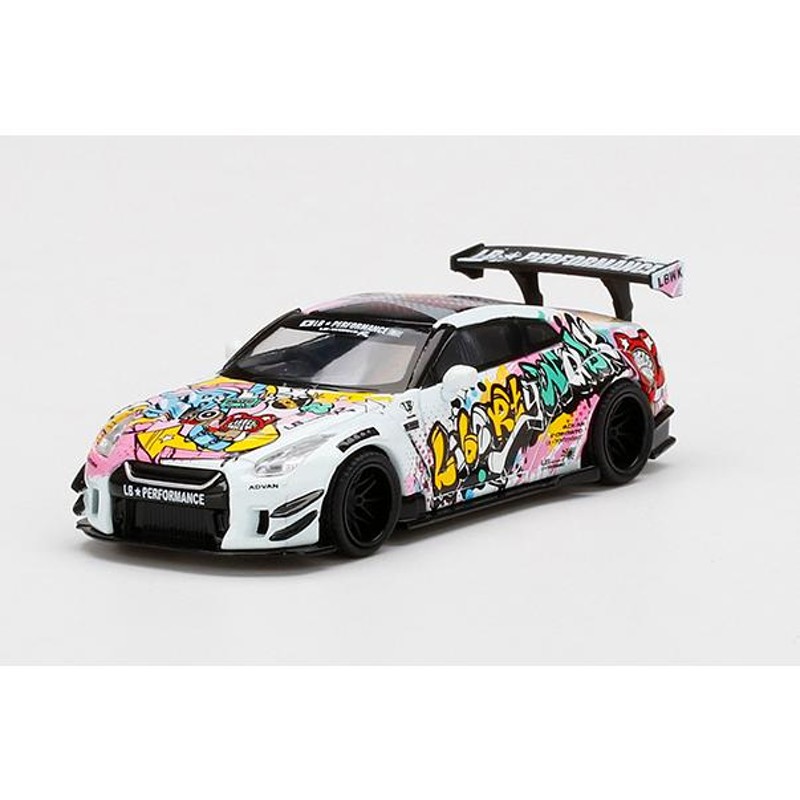 MINI GT MGT00244-L LB☆WORKS Nissan GT-R R35 Type 2 Rear Wing ver