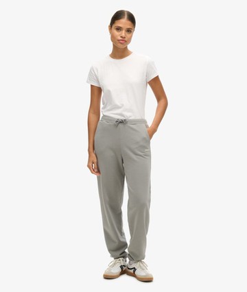 Superdry Women's Plain Joggers Grey Size: 8