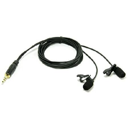 SP-BMC-12 Sound Professionals Deluxe Audio Technica Miniature Binaural Microphones Mini Windscreens and Lapel Style Clips Included Item #22-12