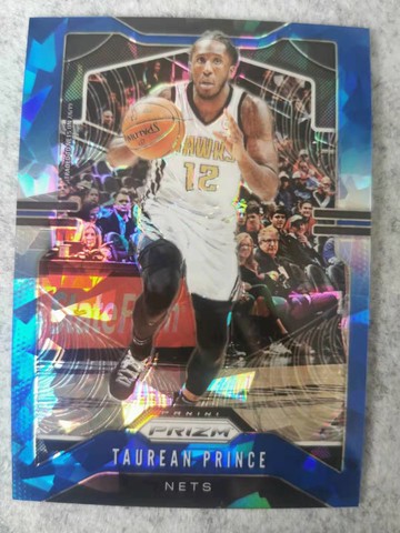 2019-20 Panini Prizm #203 普林斯 Tayshaun Prince 99編 藍碎冰