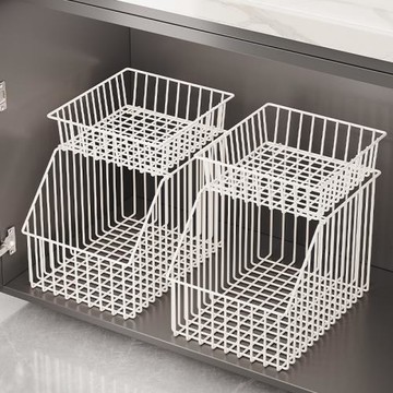 廚房櫥柜分層架臺盆下水槽柜子置物架調料架子衛生間用品收納神器