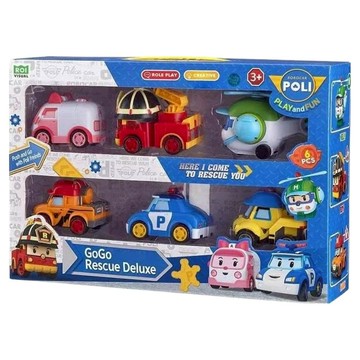 ROBOCAR POLI 波力 摩輪車套組 3歲以上  多色  1組  34 x 23 x 8cm