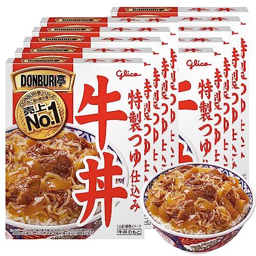 グリコ DONBURI亭 牛丼 160g*10個