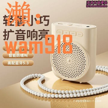【店長推薦】教師藍牙麥克風  喊話機  老師上講課耳麥  導遊揚聲器