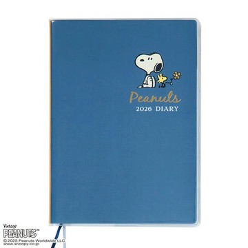 小禮堂 Snoopy 史努比 2026 行事曆手帳本 B6