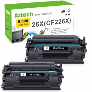 Aztech 26X CF226X Toner Cartridge Pack High Yield Compatible Replacement for HP 26X CF226X 26A CF226A Pro M402dn M402n M402