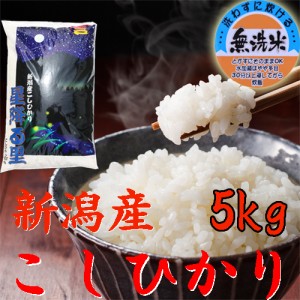 新米 令和5年 コシヒカリ 無洗米 5kg 特ａ 新潟産 コシヒカリ 5kg 無洗米コシヒカリ5kg《無洗米 お米 5kg 安い こしひかり 5キロ お米 コ