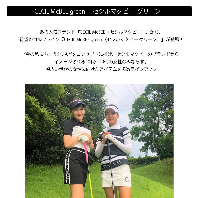 セシルマクビー ゴルフ ラインロゴ スカート レディース CECIL McBEE