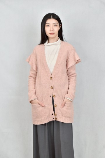 (S) valentino粉色針織外套