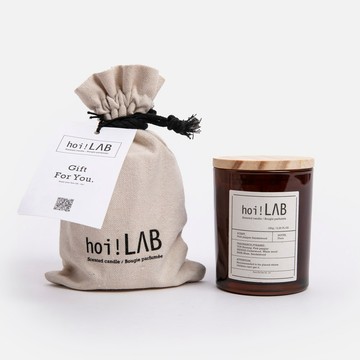 hoi!LAB 實驗室 天然大豆香氛蠟燭 - 粉紅胡椒熾木