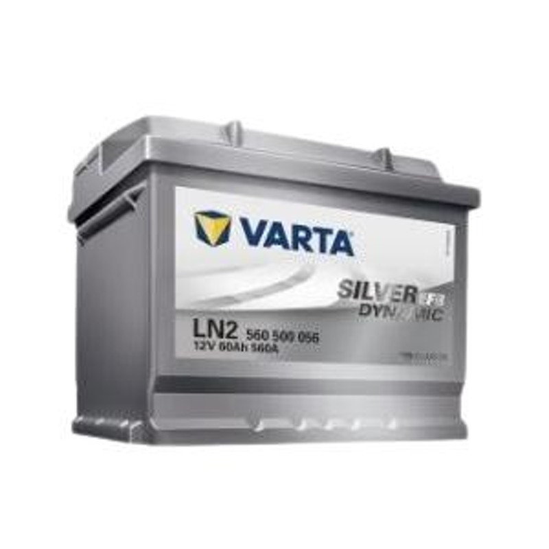 室外 VARTA(バルタ) 欧州規格バッテリー Silver Dynamic LN2-EFB LN2