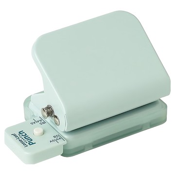 SONIC 迷你6孔打孔機 SP-8701  1個  粉綠色