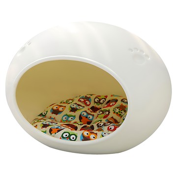 REDPUPPY 寵物窩 + 靠墊  60 x 43cm  1組  象牙白