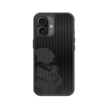 iPhone 17 SolidX 黑 - 迪士尼-星際大戰 Star Wars - 風暴兵-黑白條紋