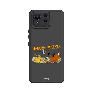 Zenfone 11 Ultra SolidSuit 黑 - Disney - Lion King 迪士尼-獅子王 - 辛巴&丁滿&彭彭-「Hakuna Matata!」