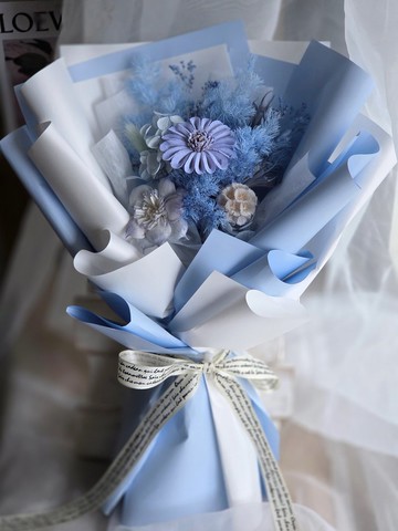 畢業花束/乾燥花束/索拉花束/不凋花束/向日葵花束/客製化