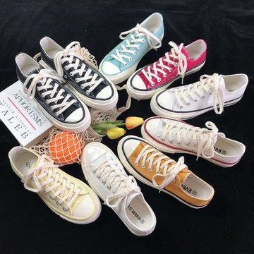 1970低幫帆布鞋女韓版潮流百搭休閑鞋子2026新款學生ins潮流板鞋