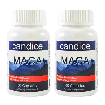 [Candice 康迪斯] 濃縮瑪卡MACA膠囊 (60顆/瓶) 多入組-2入組