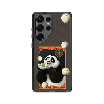 Galaxy S25 Ultra Clear 酷墨灰 - Kung Fu Panda - 阿波吃包子
