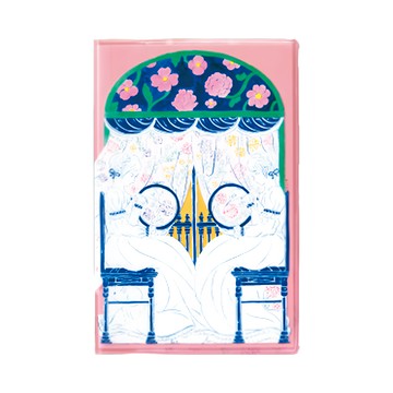 KING JIM HITOTOKI NOTE 手帳筆記本  刺繡  1本