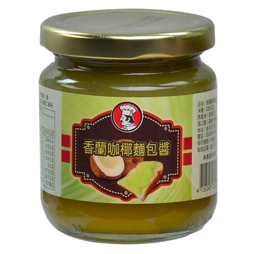 美味大師 香蘭咖椰麵包醬 220g