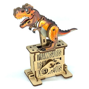 Fuumas｜立體可動木質拼圖－暴龍