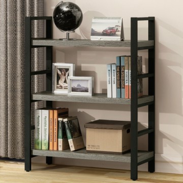 Homelike 喜家居工業風三層書架(1956)-80 x 34 x 104公分
