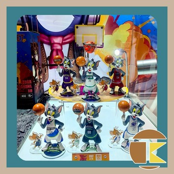 【114.4月預購】TOM and JERRY 活力籃球隊系列 湯姆貓 傑利鼠 公仔 玩具 一中盒6入｜愛蛋客