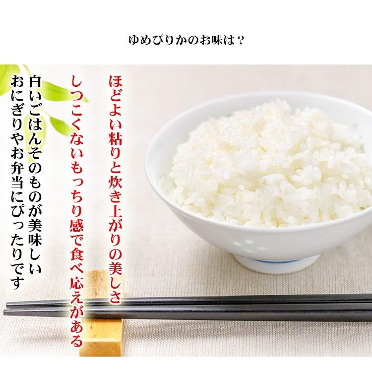 新米 無洗米 10kg 送料無料 ゆめぴりか 5kg×2袋 北海道産 令和5年産 1等米 米 お米 あす着く食品 北海道・沖縄は追加送料