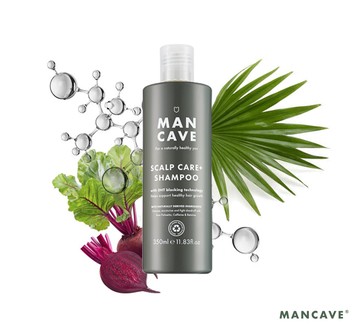 Man Cave Scalp Care+ Shampoo鋸棕櫚抗頭皮屑洗髮精(350ml)