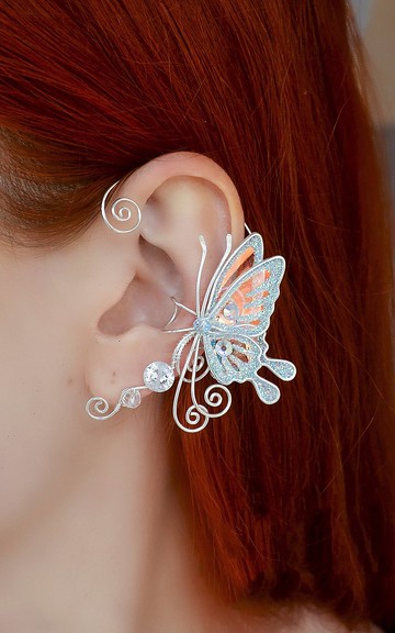 仙女耳夾耳環無穿孔