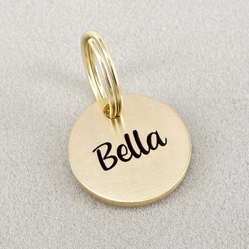 黃銅貓標籤 定制貓標籤 貓 ID 標籤 個性化貓標籤 小貓標籤