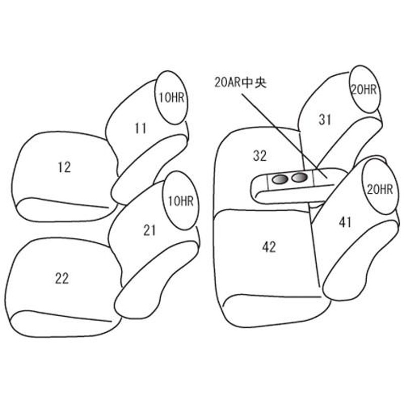 Clazzio クラッツィオ リアルレザー シートカバー アトレーワゴン