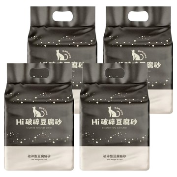 Hi 貓砂 破碎豆腐砂  2kg  4個  原味
