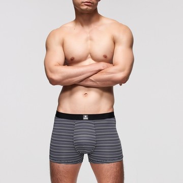 DADADO-黑標系列 M-3L貼身中腰四角男內褲(專注藍) 高針數細緻布-GK6251NZ