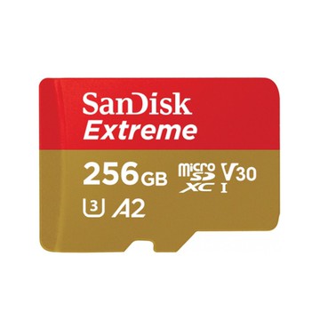 SanDisk 256G Extreme A2 V3 U3 micro SDXC 記憶卡 Gopro安卓適用 廠商直送