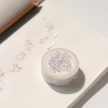 Teddy 的日常生活紙膠帶