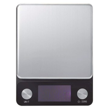 不鏽鋼電子秤 數位廚房秤 防水秤面 ABS材質機身  CAES0032B  1個